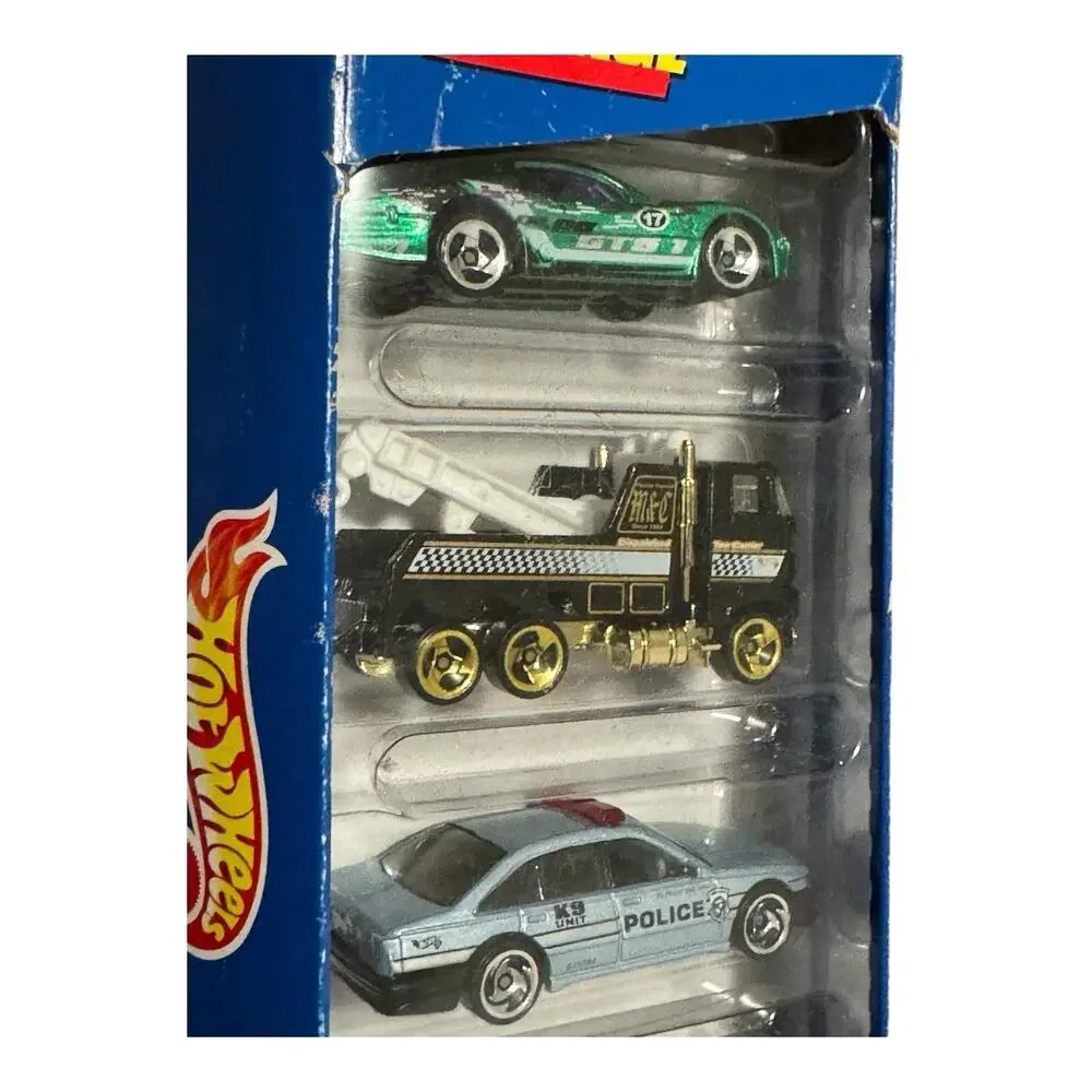 Hot Wheels 2000 Powershift Garage 5 Car Gift Pack #25368